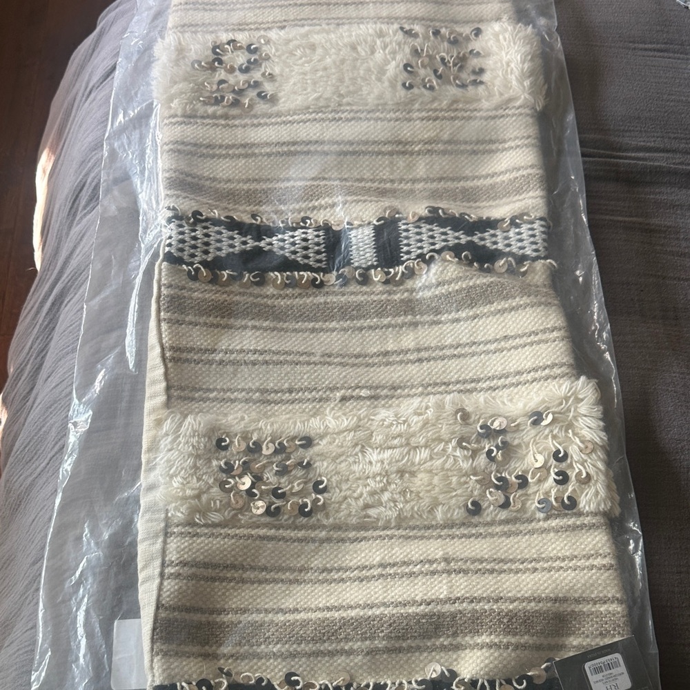 RH Moroccan Wedding Banded oversized Lumbar Sham